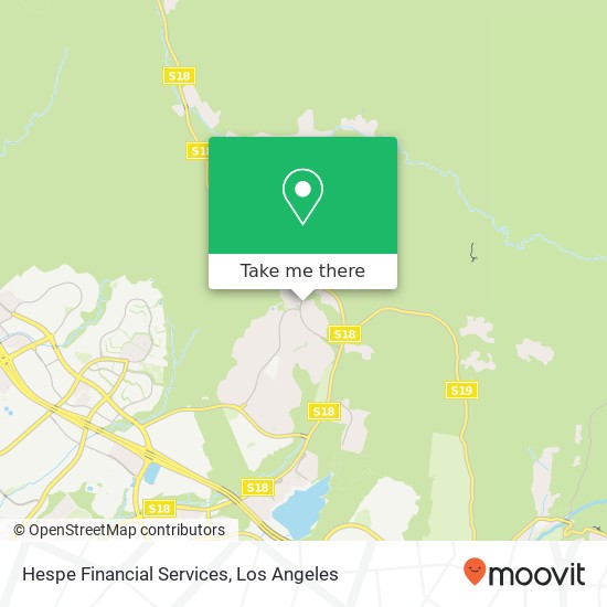 Hespe Financial Services map
