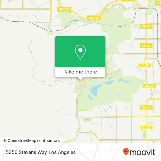 5350 Stevens Way map