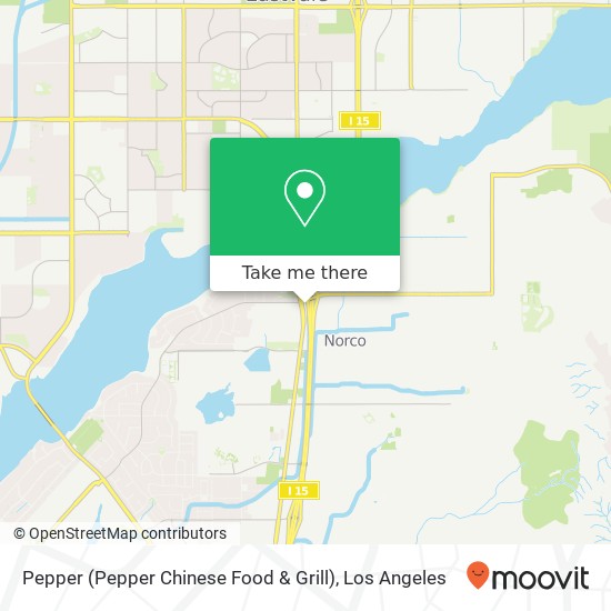 Pepper (Pepper Chinese Food & Grill) map