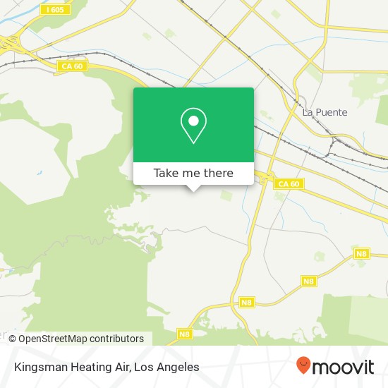 Kingsman Heating Air map