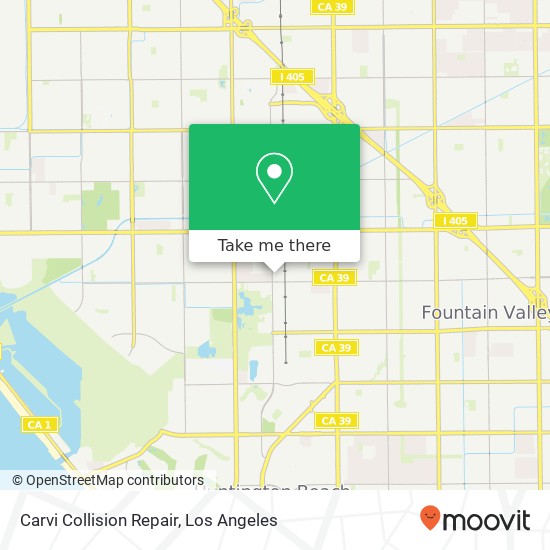 Mapa de Carvi Collision Repair