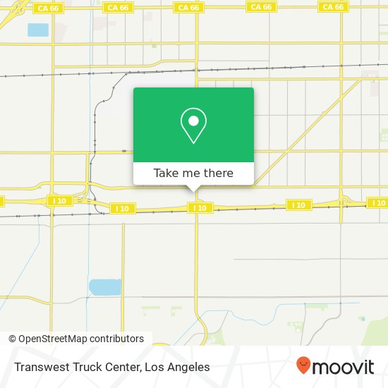 Mapa de Transwest Truck Center