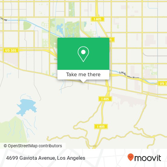 4699 Gaviota Avenue map