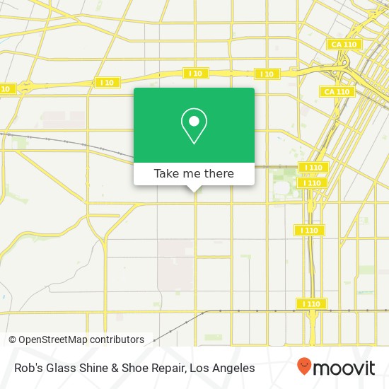 Rob's Glass Shine & Shoe Repair map