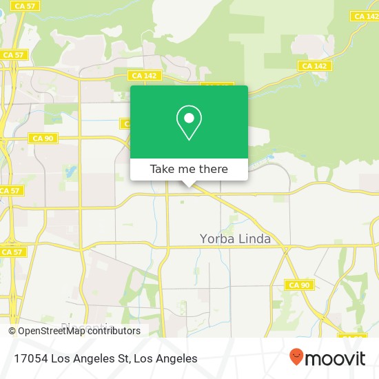 Mapa de 17054 Los Angeles St