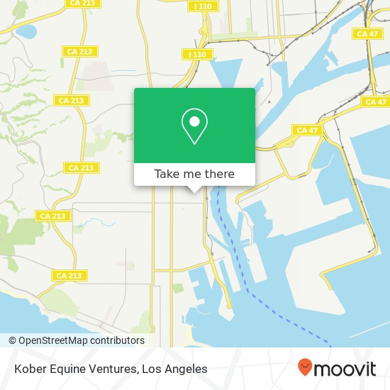 Kober Equine Ventures map