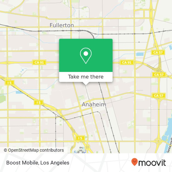 Boost Mobile map