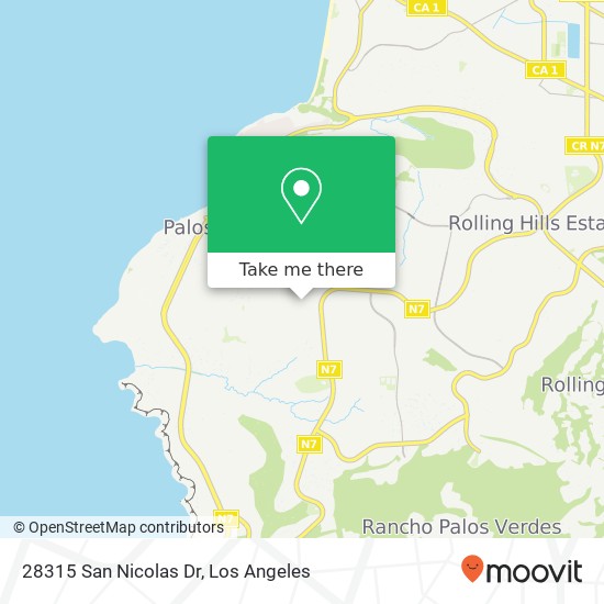 28315 San Nicolas Dr map