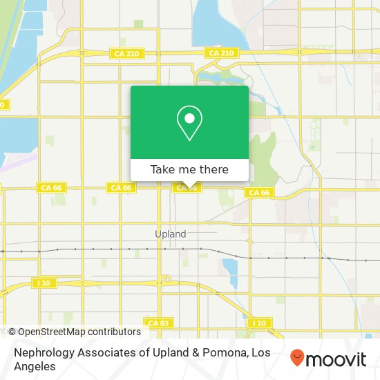 Nephrology Associates of Upland & Pomona map