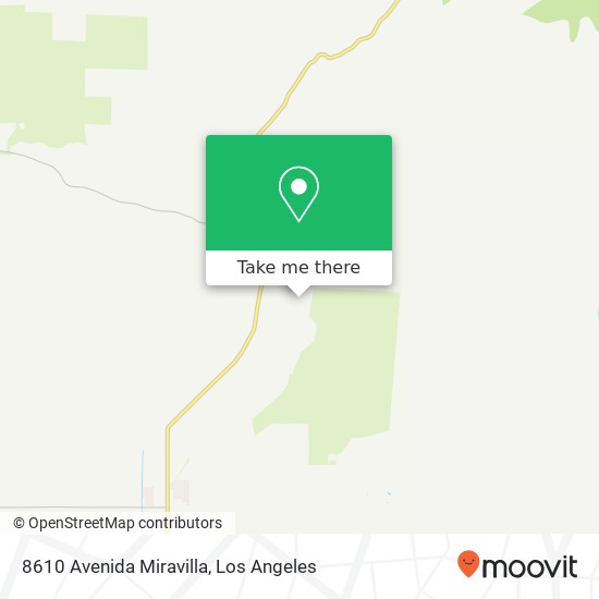 8610 Avenida Miravilla map