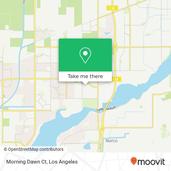 Morning Dawn Ct map