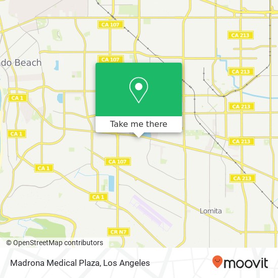 Madrona Medical Plaza map