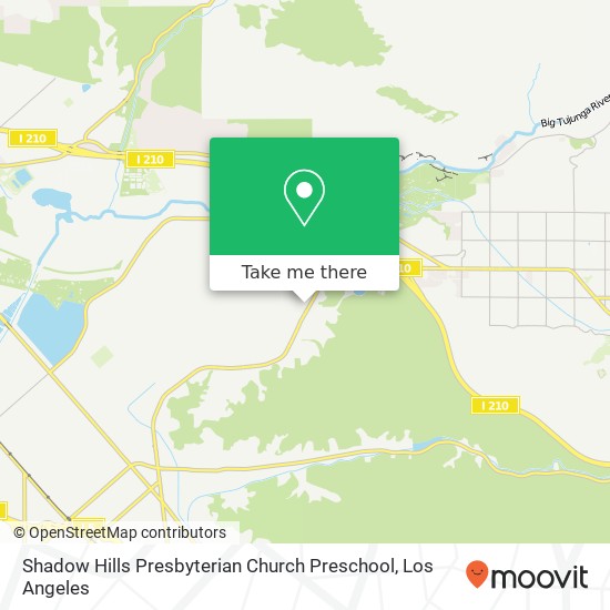 Shadow Hills Presbyterian Church Preschool map