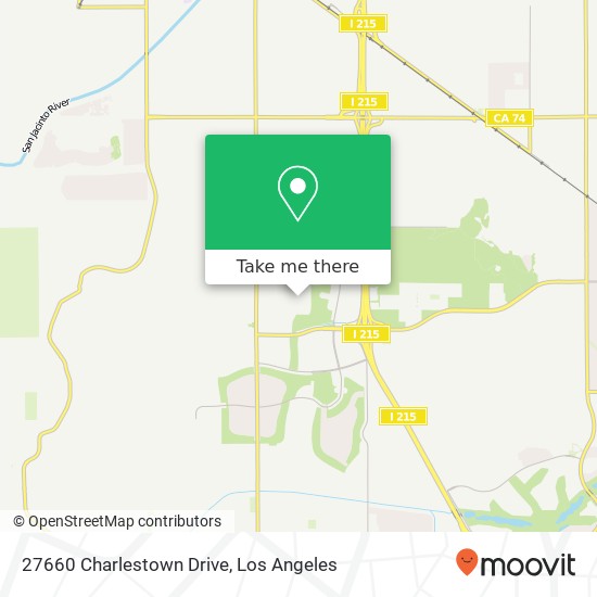 27660 Charlestown Drive map