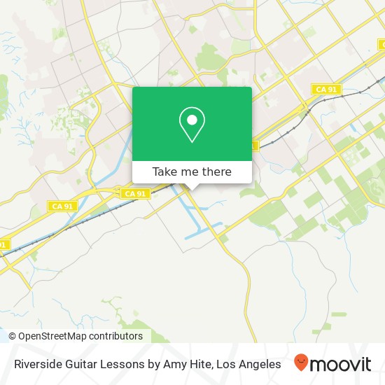 Riverside Guitar Lessons by Amy Hite map