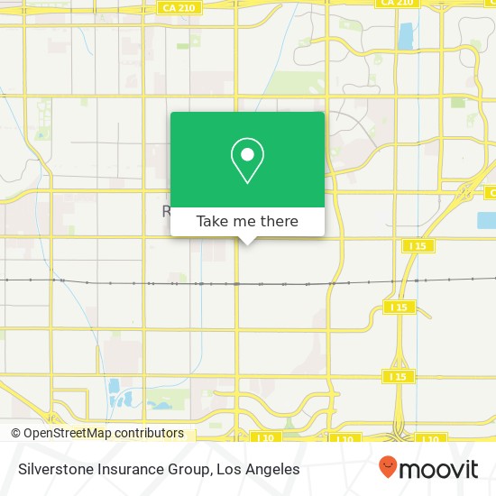 Silverstone Insurance Group map