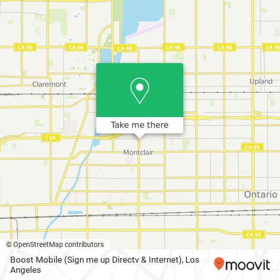 Boost Mobile (Sign me up Directv & Internet) map