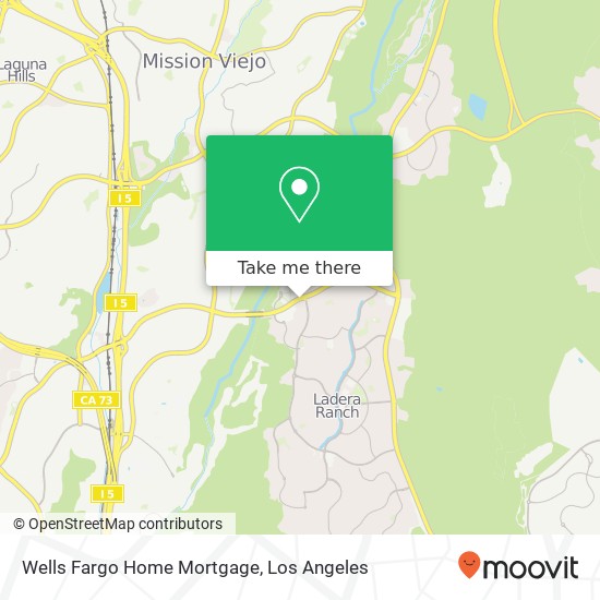 Mapa de Wells Fargo Home Mortgage