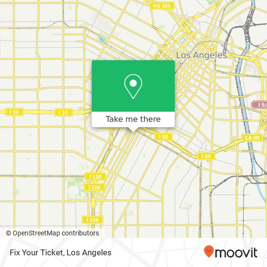 Fix Your Ticket map