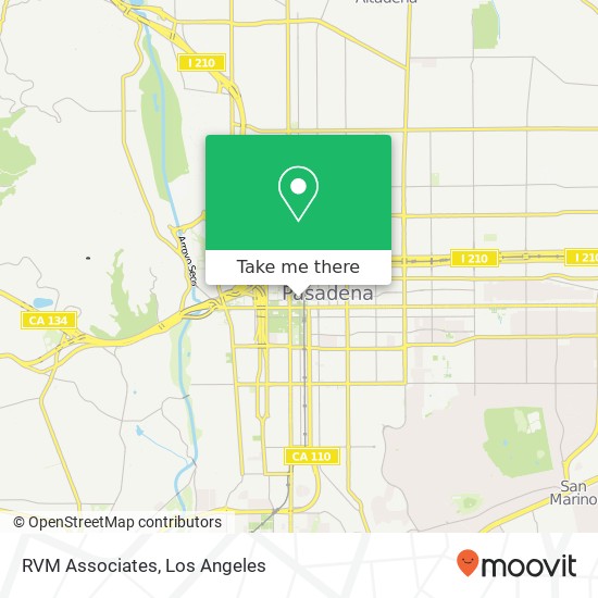 RVM Associates map