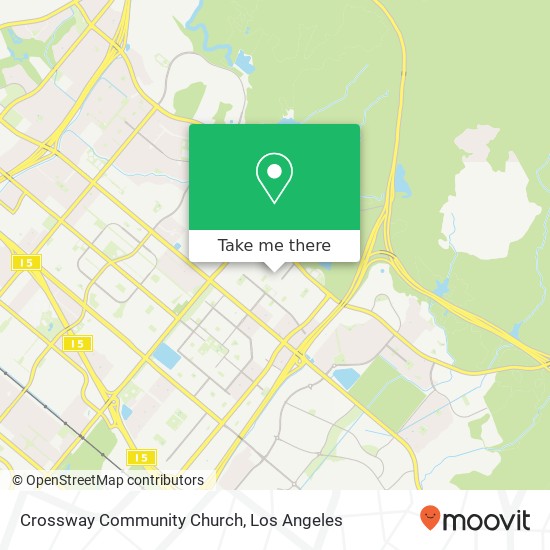 Mapa de Crossway Community Church