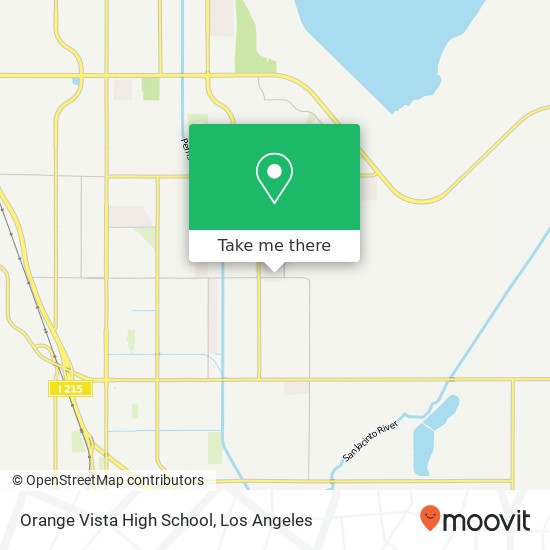 Orange Vista High School map