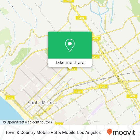 Town & Country Mobile Pet & Mobile map