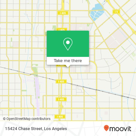 15424 Chase Street map
