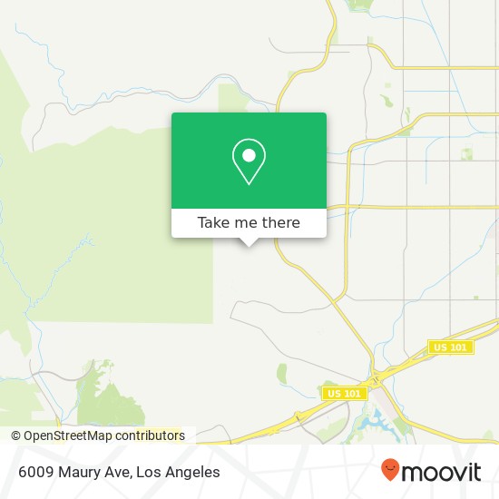 Mapa de 6009 Maury Ave