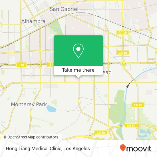 Hong Liang Medical Clinic map