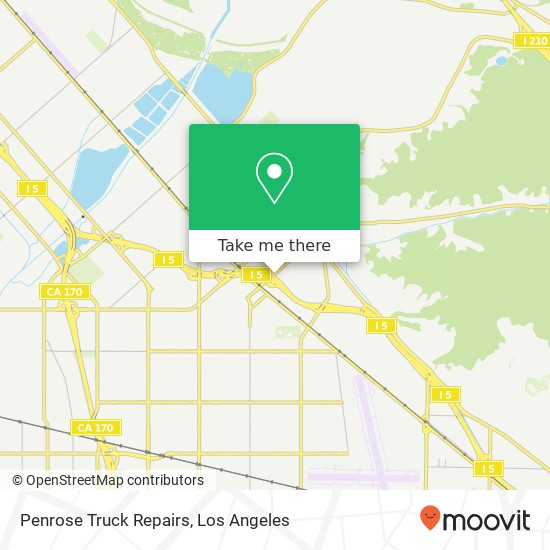 Penrose Truck Repairs map