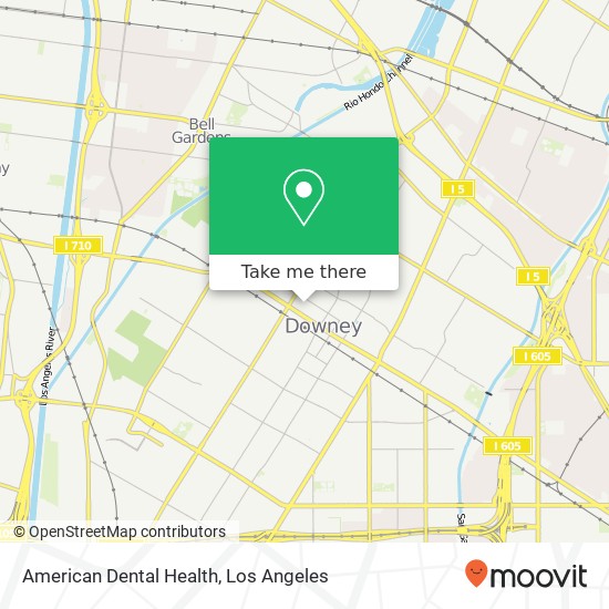 American Dental Health map
