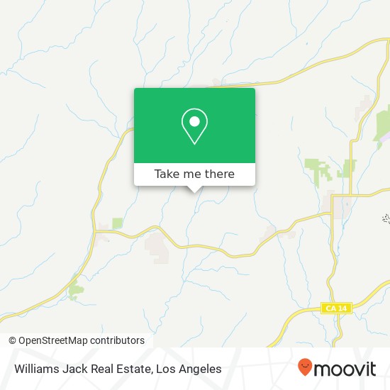 Williams Jack Real Estate map