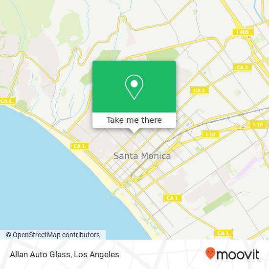 Allan Auto Glass map