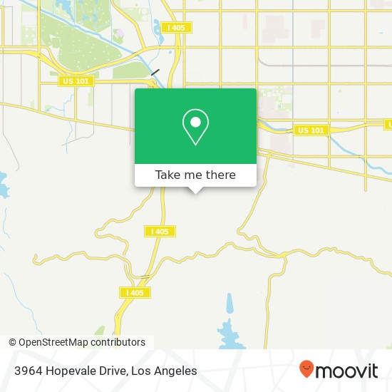 3964 Hopevale Drive map