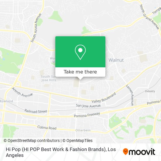 Mapa de Hi Pop (HI POP Best Work & Fashion Brands)