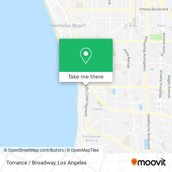 Torrance / Broadway map