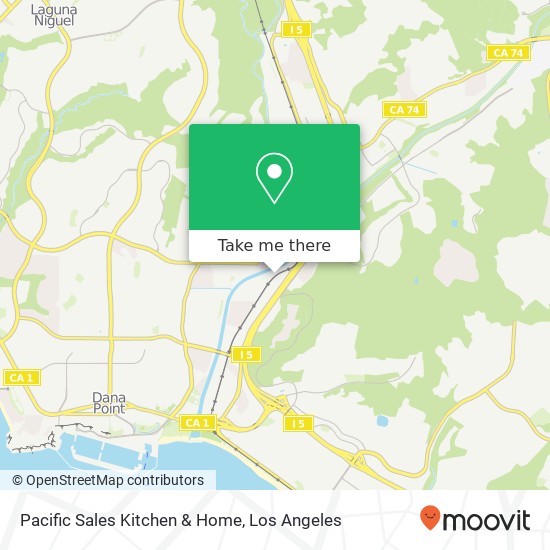 Pacific Sales Kitchen & Home map