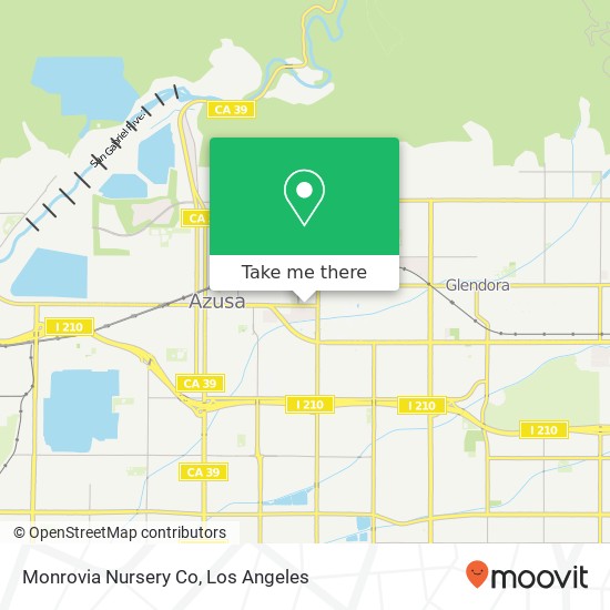 Monrovia Nursery Co map