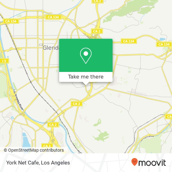 York Net Cafe map