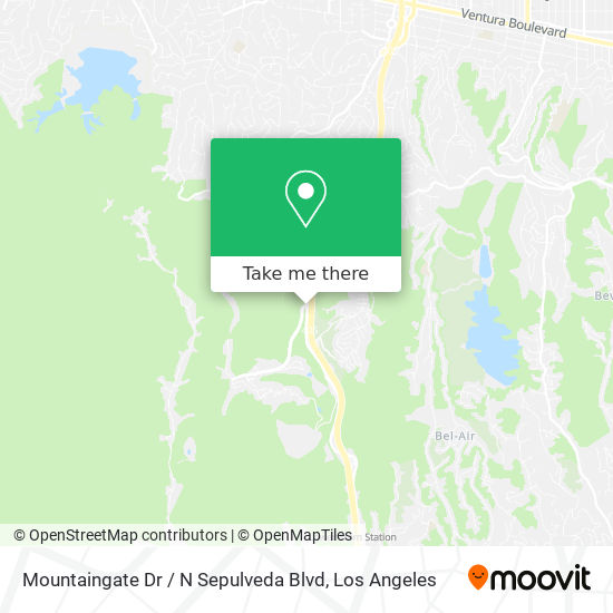 Mountaingate Dr / N Sepulveda Blvd map