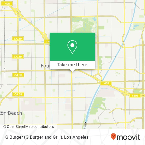 G Burger (G Burger and Grill) map