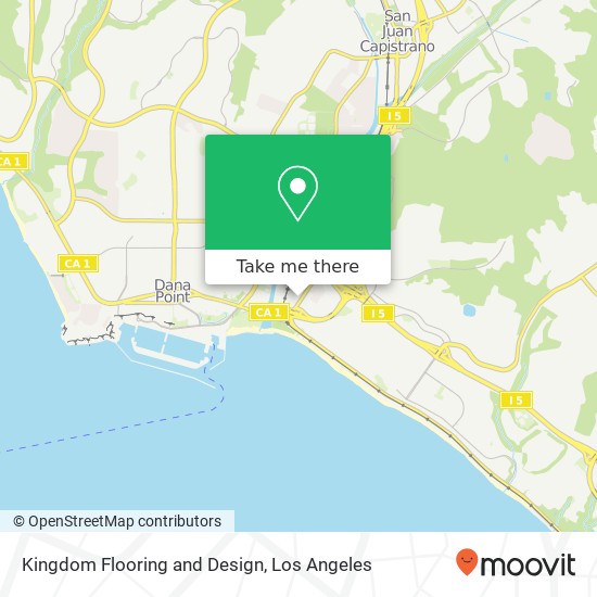 Kingdom Flooring and Design map