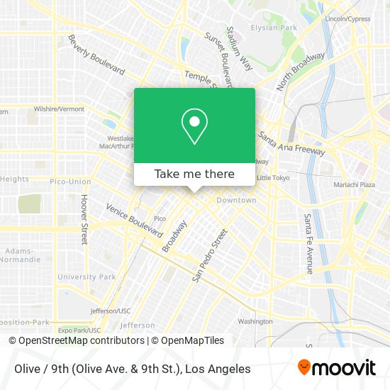 Olive / 9th (Olive Ave. & 9th St.) map