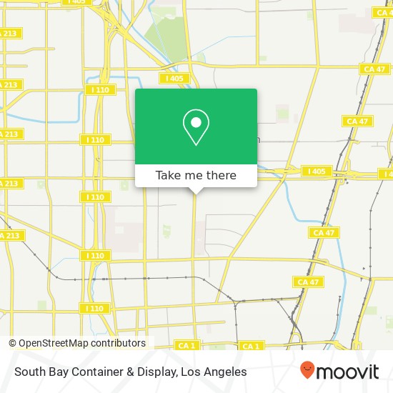 South Bay Container & Display map