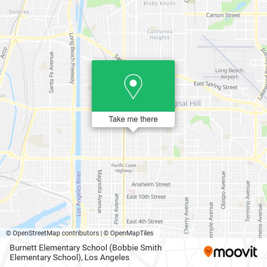 Burnett Elementary School (Bobbie Smith Elementary School) map
