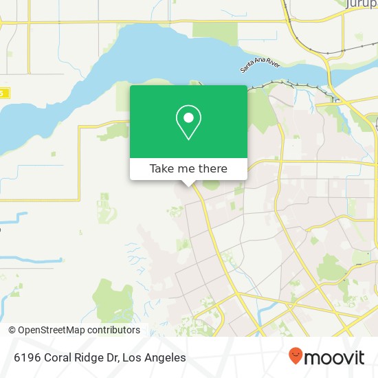 6196 Coral Ridge Dr map