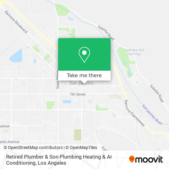 Retired Plumber & Son Plumbing Heating & Ar Conditioning map