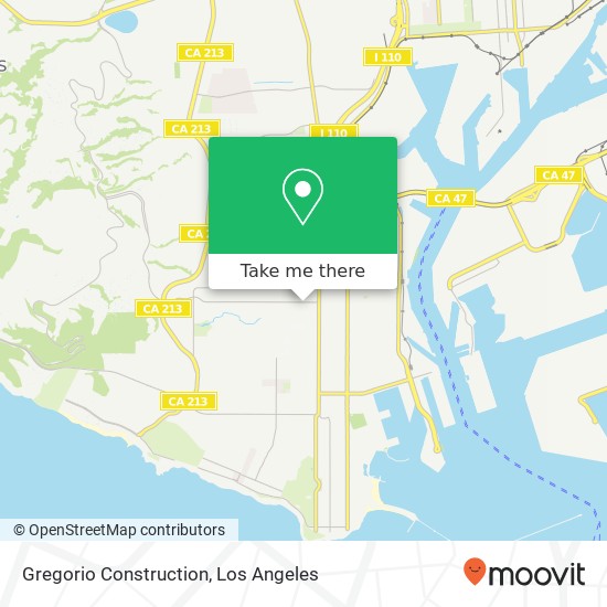 Gregorio Construction map