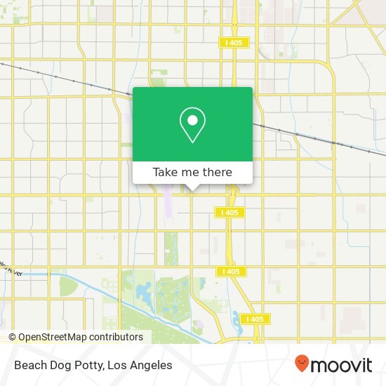 Beach Dog Potty map